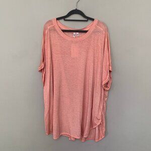 NEW Cable & Gauge short sleeve jersey knit stretch pullover shirt top blouse‎